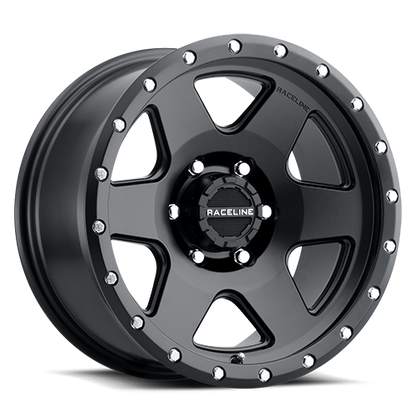 Aluminum 18x8 Boost 946B Satin Black Raceline Wheels