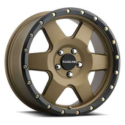 Aluminum 18x8 Boost 946BZ Satin Bronze Raceline Wheels-4