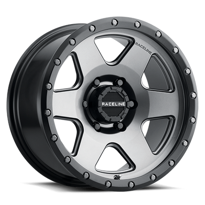 Aluminum 20x9 Boost 946G Satin Gunmetal Gray Raceline Wheels