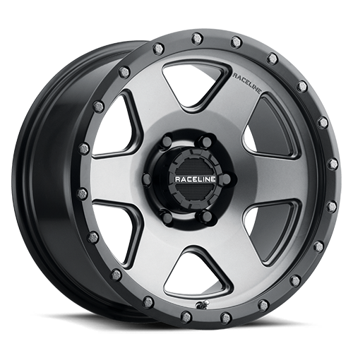 Raceline Wheels Aluminum Wheels 18x9 Boost 946G Satin Gunmetal Gray Raceline Wheels