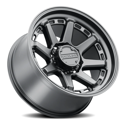 Aluminum 20x10 Scout 947B Satin Black Raceline Wheels-5