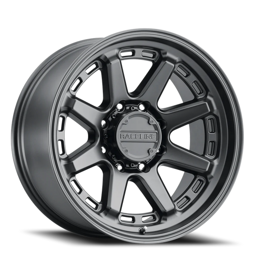 Raceline Wheels Aluminum Wheels 20x10 Scout 947B Satin Black Raceline Wheels