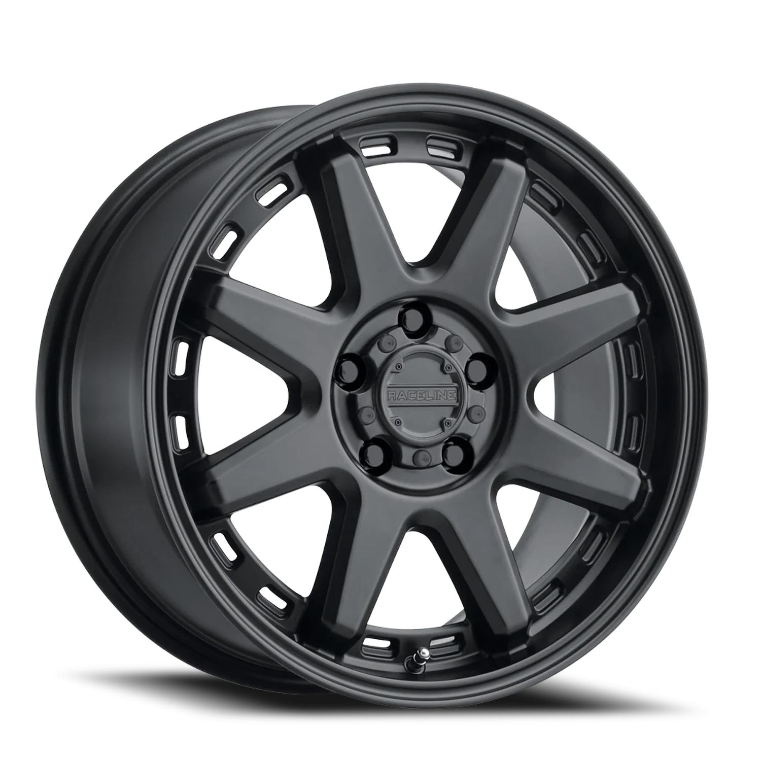 Aluminum 17x9 Scout 947B Satin Black Raceline Wheels-9