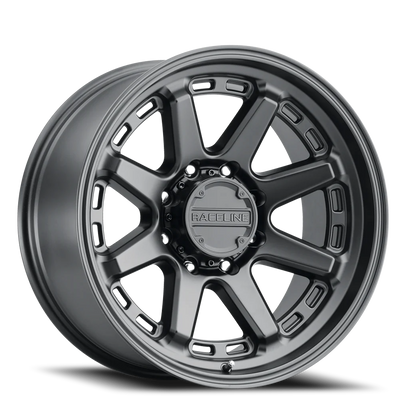 Aluminum 17x9 Scout 947B Satin Black Raceline Wheels-6