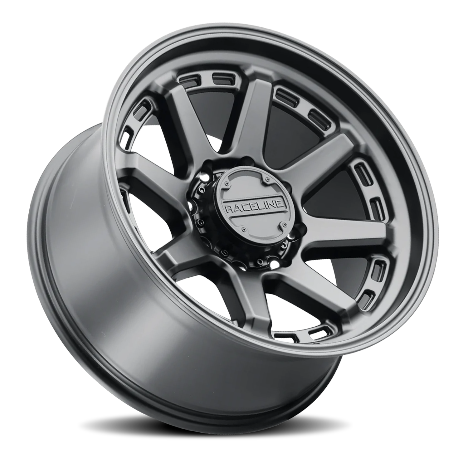 Aluminum 17x9 Scout 947B Satin Black Raceline Wheels-7