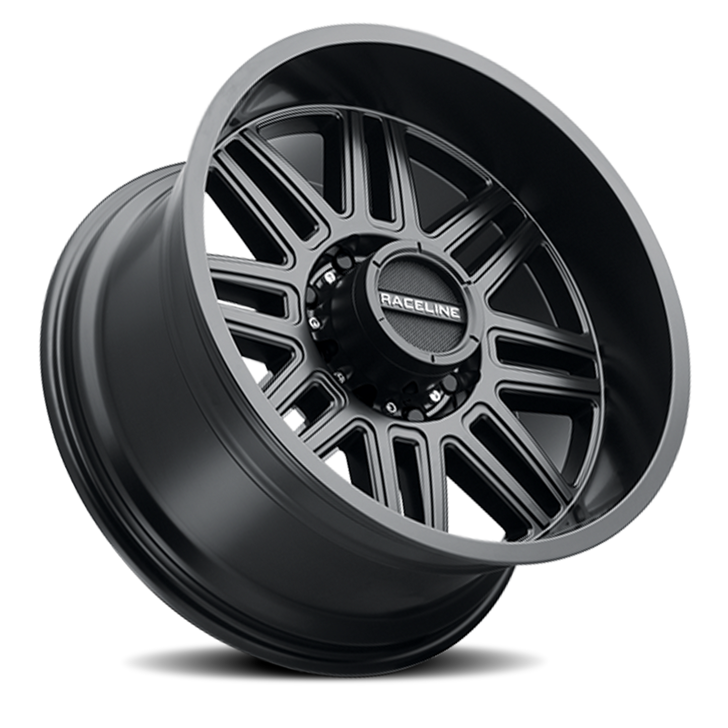 Raceline Wheels Aluminum Wheels 17x9 Split 948B Satin Black Raceline Wheels