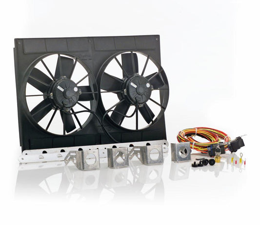 11 Inch High Torque Puller Fan Module Dual Radiator Be Cool