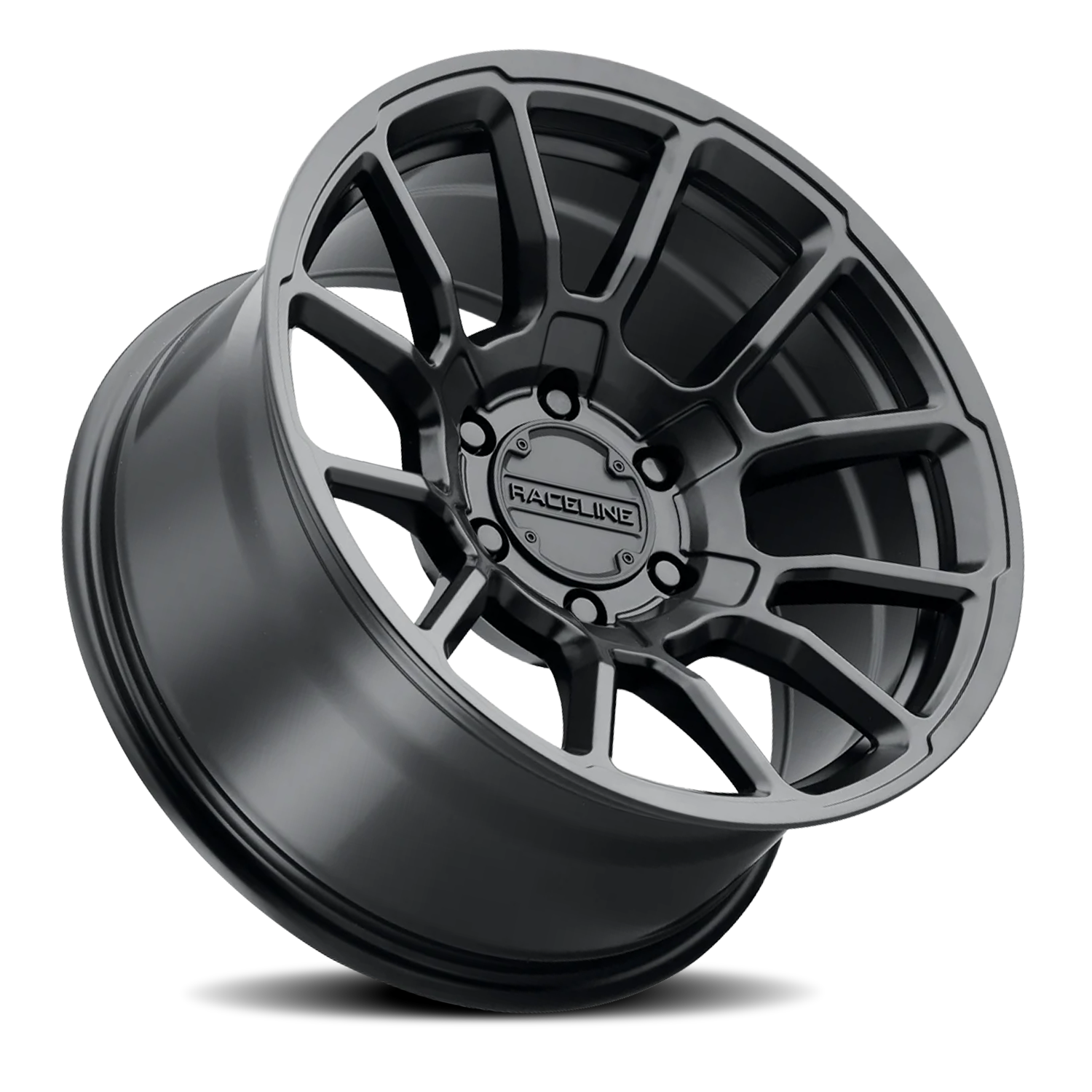 Raceline Wheels Aluminum Wheels 20x10 Gauge 950B Satin Black Raceline Wheels