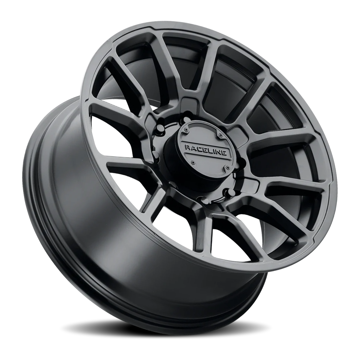 Raceline Wheels Aluminum Wheels 20x10 Gauge 950B Satin Black Raceline Wheels