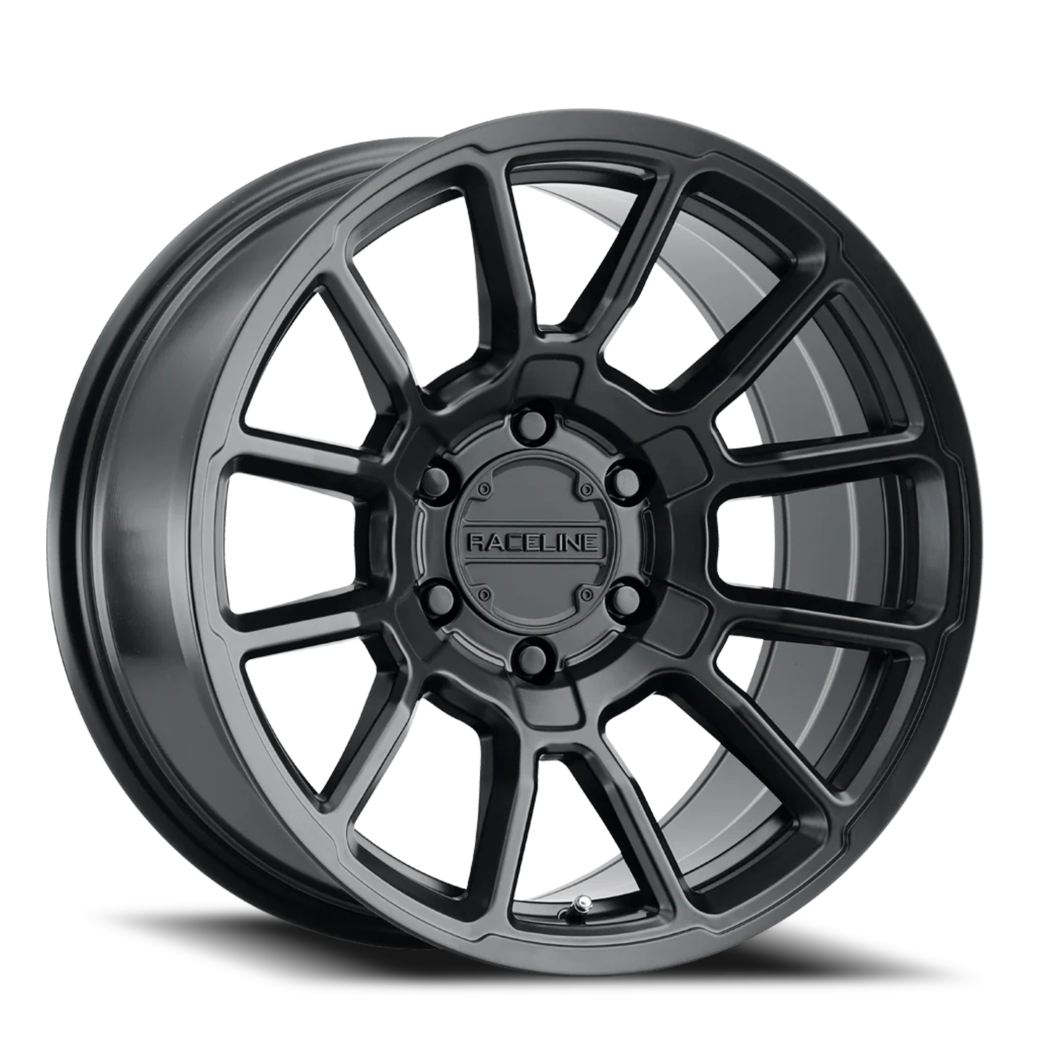 Raceline Wheels Aluminum Wheels 15x8 Gauge 950B Satin Black Raceline Wheels
