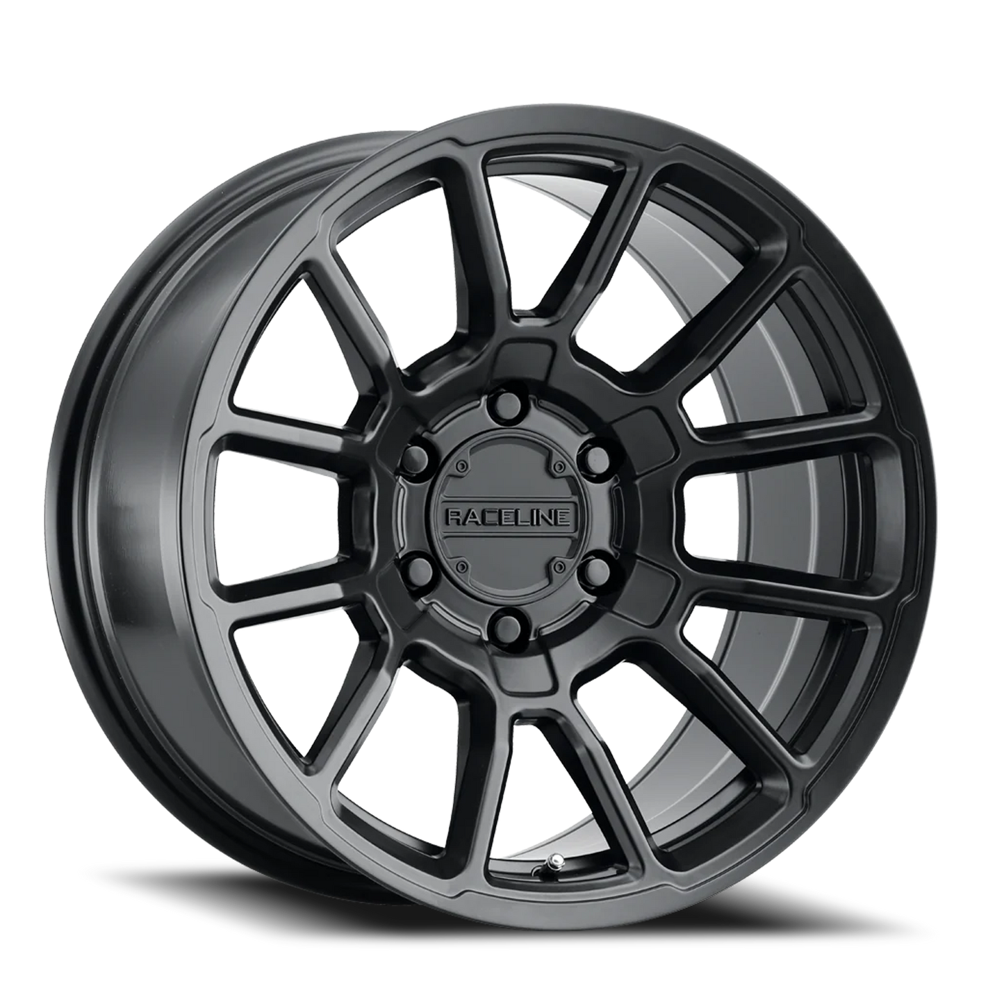 Raceline Wheels Aluminum Wheels 17x9 Gauge 950B Satin Black Raceline Wheels