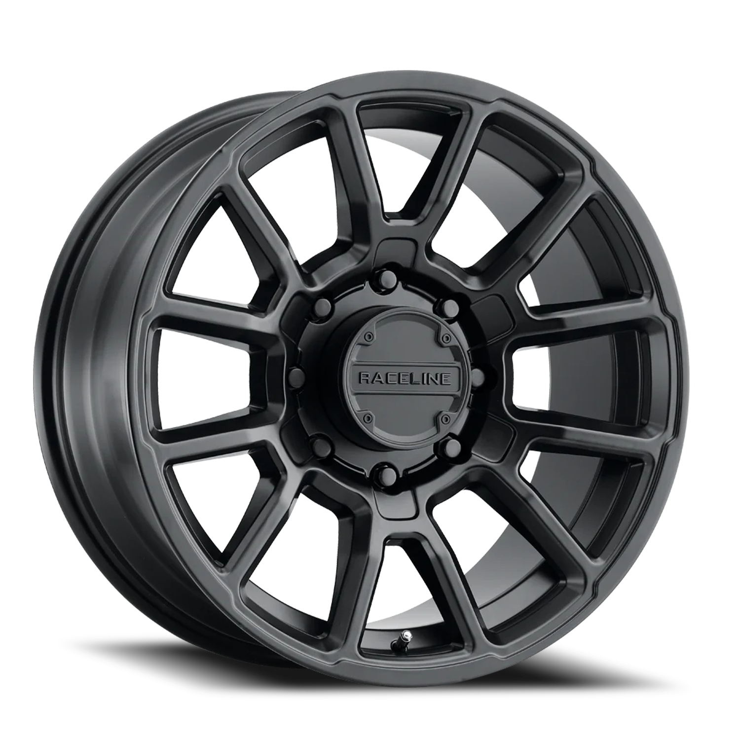 Raceline Wheels Aluminum Wheels 17x9 Gauge 950B Satin Black Raceline Wheels