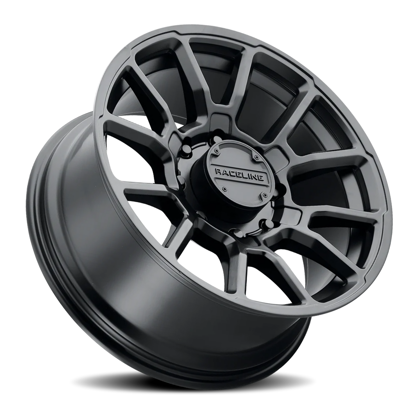 Raceline Wheels Aluminum Wheels 17x9 Gauge 950B Satin Black Raceline Wheels