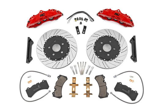 Performance Brake System Front Jeep Wrangler JK/Wrangler Unlimited (07-18) Rough Country-1