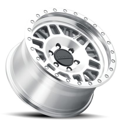 Aluminum 16x8 Ryno 951MC Silver Machined Raceline Wheels-3
