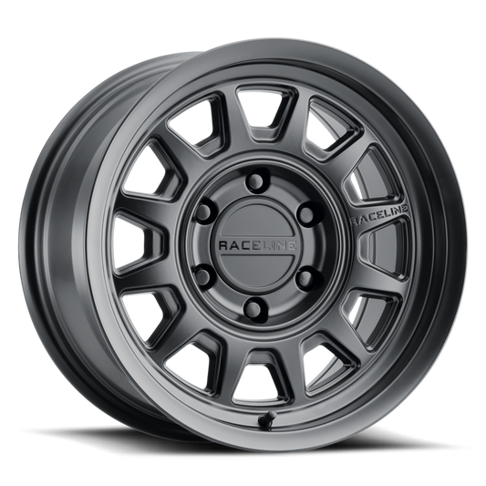 Raceline Wheels Aluminum Wheels 16x8 Aero HD 952B Satin Black Raceline Wheels