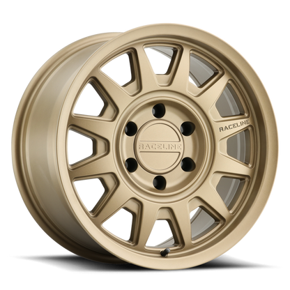 Aluminum 16x8 Aero HD 952BZ Satin Bronze Gold Raceline Wheels