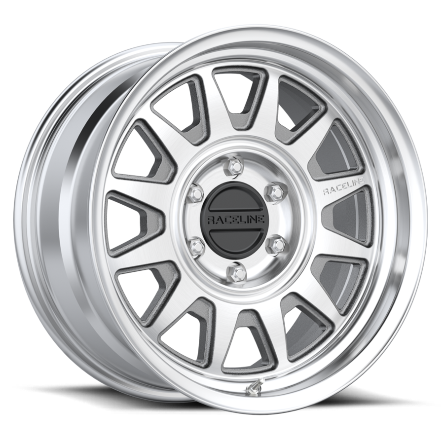 Raceline Wheels Aluminum Wheels 16x8 Aero HD 952MC Silver Machined Raceline Wheels