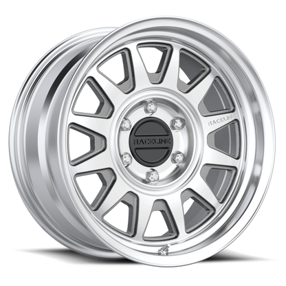 Aluminum 16x8 Aero HD 952MC Silver Machined Raceline Wheels
