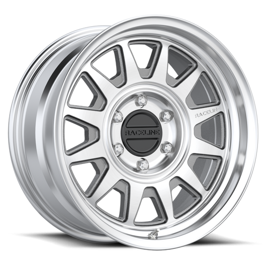 Raceline Wheels Aluminum Wheels 16x8 Aero HD 952MC Silver Machined Raceline Wheels