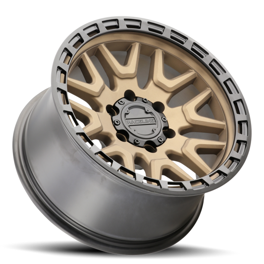 Aluminum 16x8 Krank 953BZ Satin Bronze Raceline Wheels-1