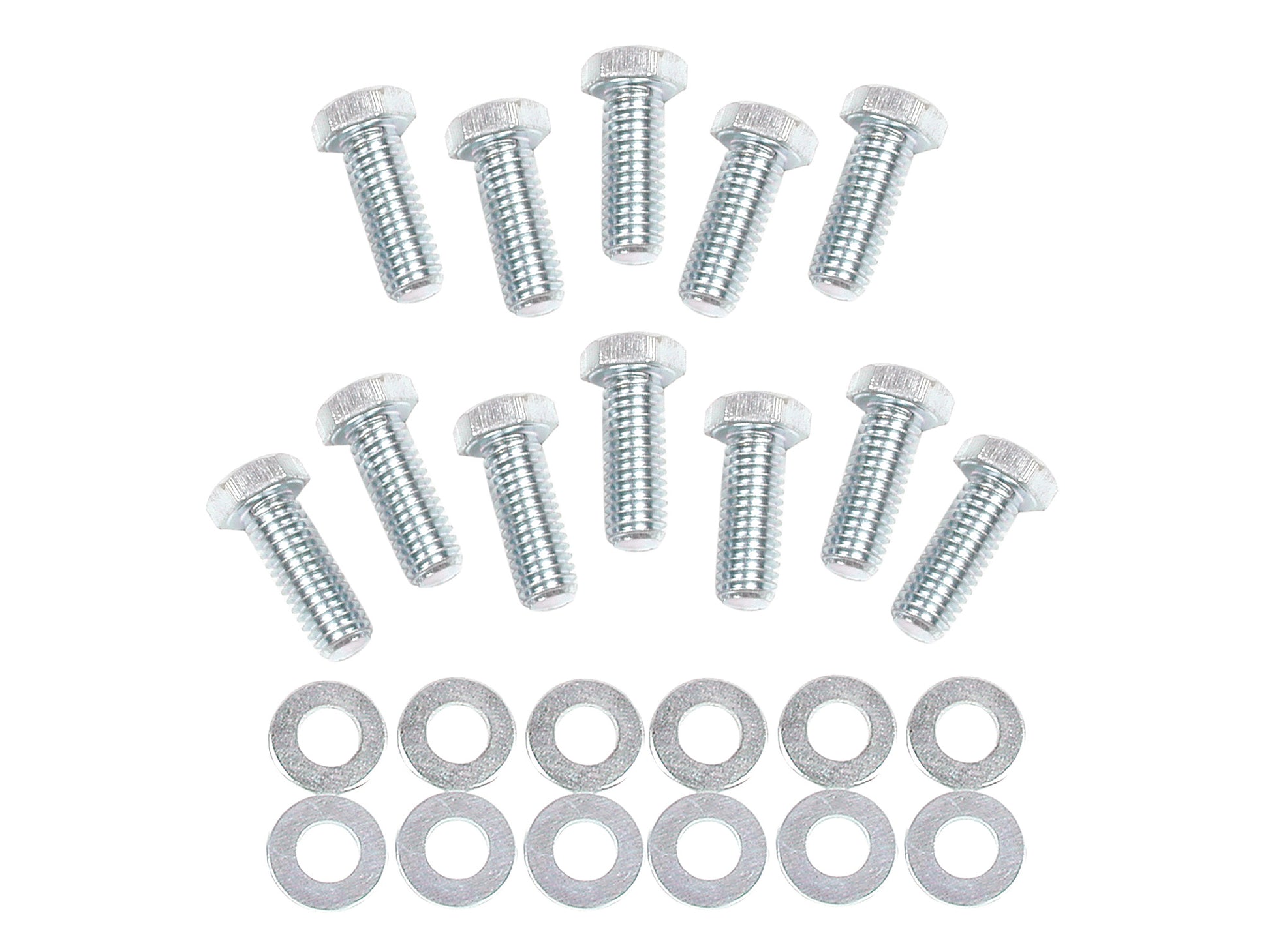 Intake Manifold Bolt Set Hex Head Fits Small Block Chevrolet 265-400, Small Block Mopar 273-360, Big Block Mopar 383-440, AMC V8 290-401 Mr Gasket