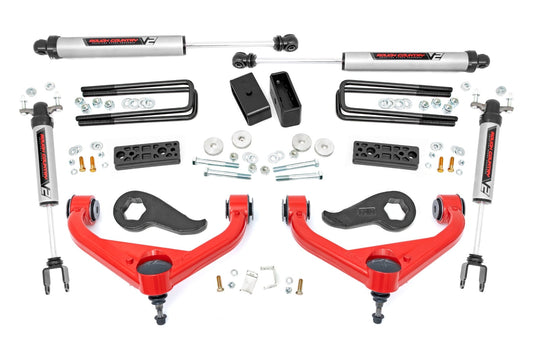 3 Inch Lift Kit UCAs V2 Sierra/Red Silverado 3500 HD (20-26) Rough Country
