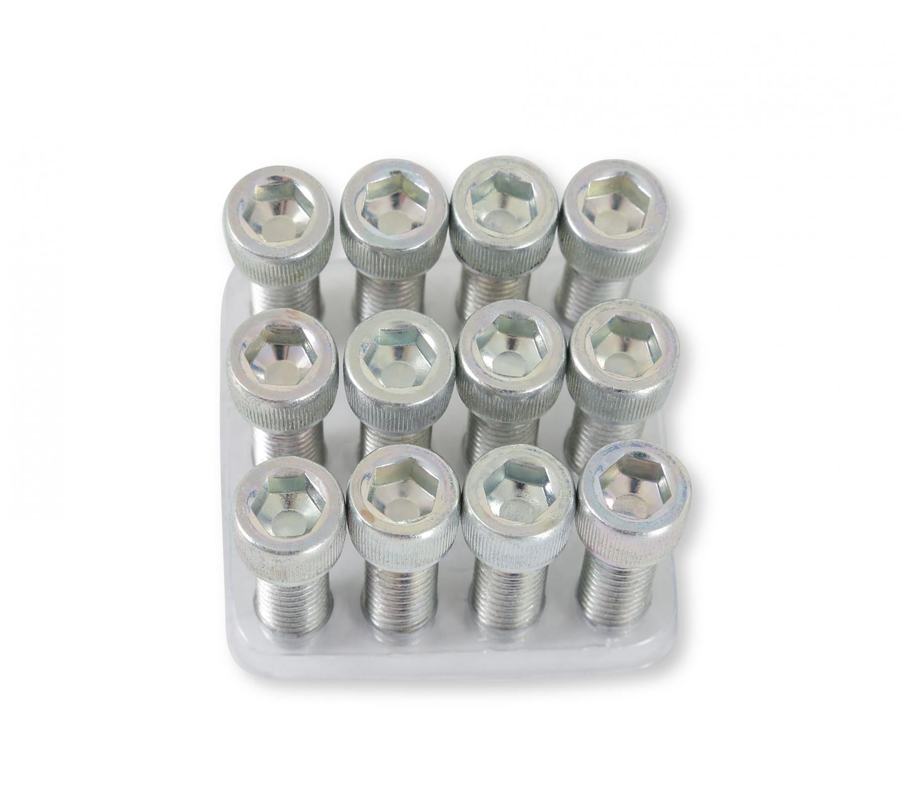 Intake Manifold Bolt Set Socket Head Fits Small Block Chevrolet 265-400, Small Block Mopar 273-360, Big Block Mopar 383-440, AMC V8 290-401 Mr Gasket-3