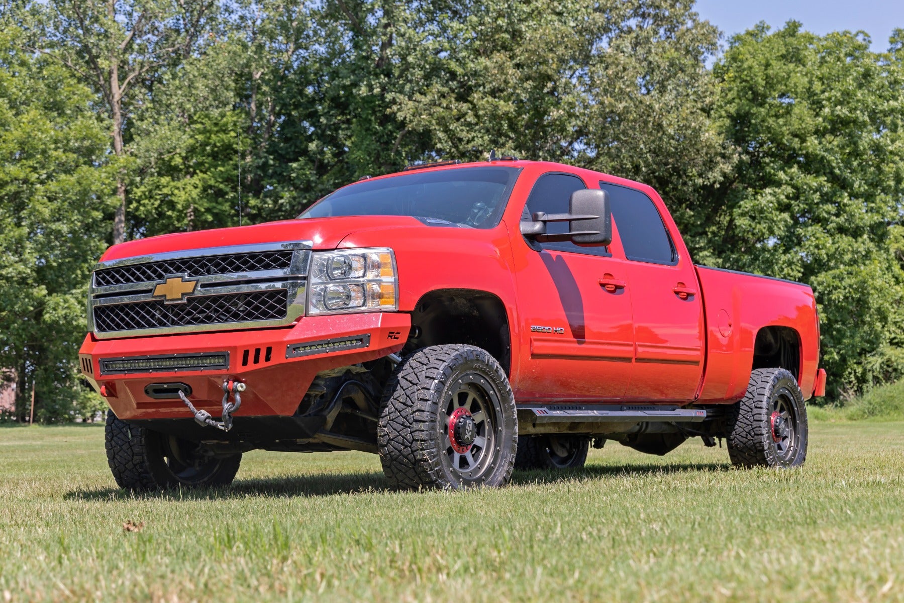 Rough Country 3.5 Inch Lift Kit Knuckle with N3 Shocks 11-19 Chevy/GMC 2500HD/3500HD Rough Country