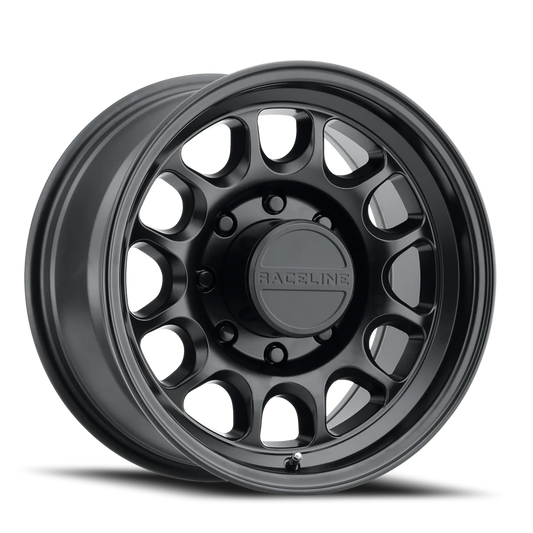 Raceline Wheels Aluminum Wheels 20x9 Rogue 958B Satin Black Raceline Wheels