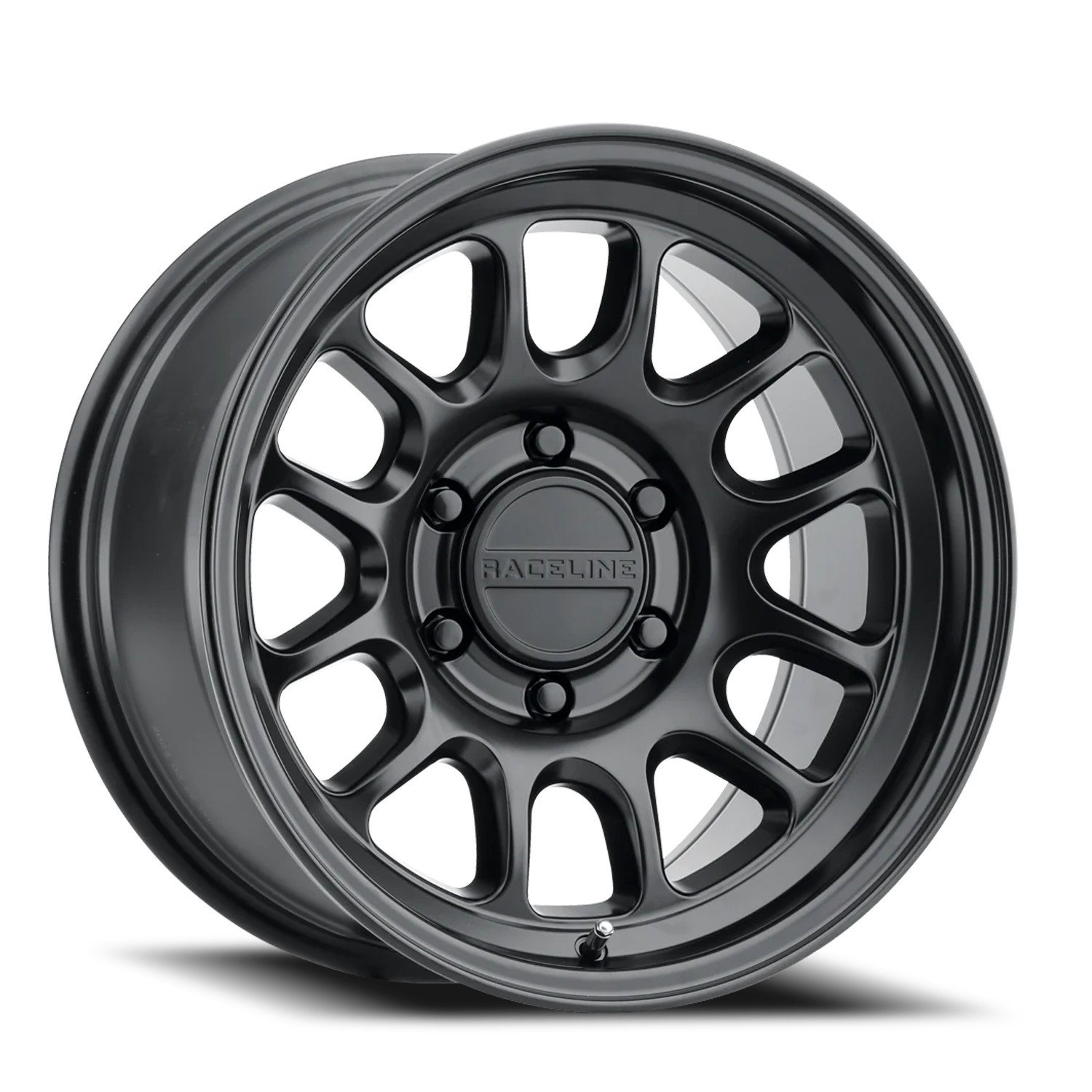 Aluminum 17x8.5 Rogue 958B Satin Black Raceline Wheels-2