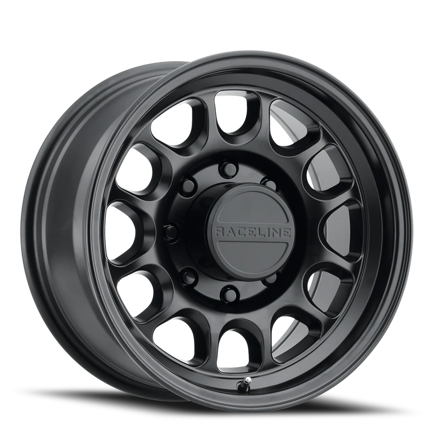 Raceline Wheels Aluminum Wheels 18x9 Rogue 958B Satin Black Raceline Wheels