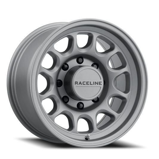 Raceline Wheels Aluminum Wheels 18x9 Rogue 958T Titanium Gray Raceline Wheels