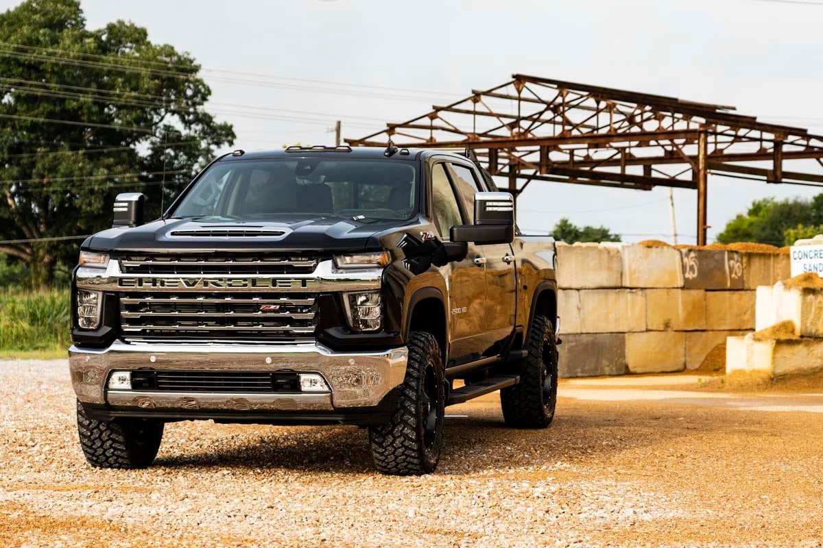 1.5-2 Inch Leveling Kit M1 Silverado/Sierra 2500HD/3500HD (20-26) Rough Country-4