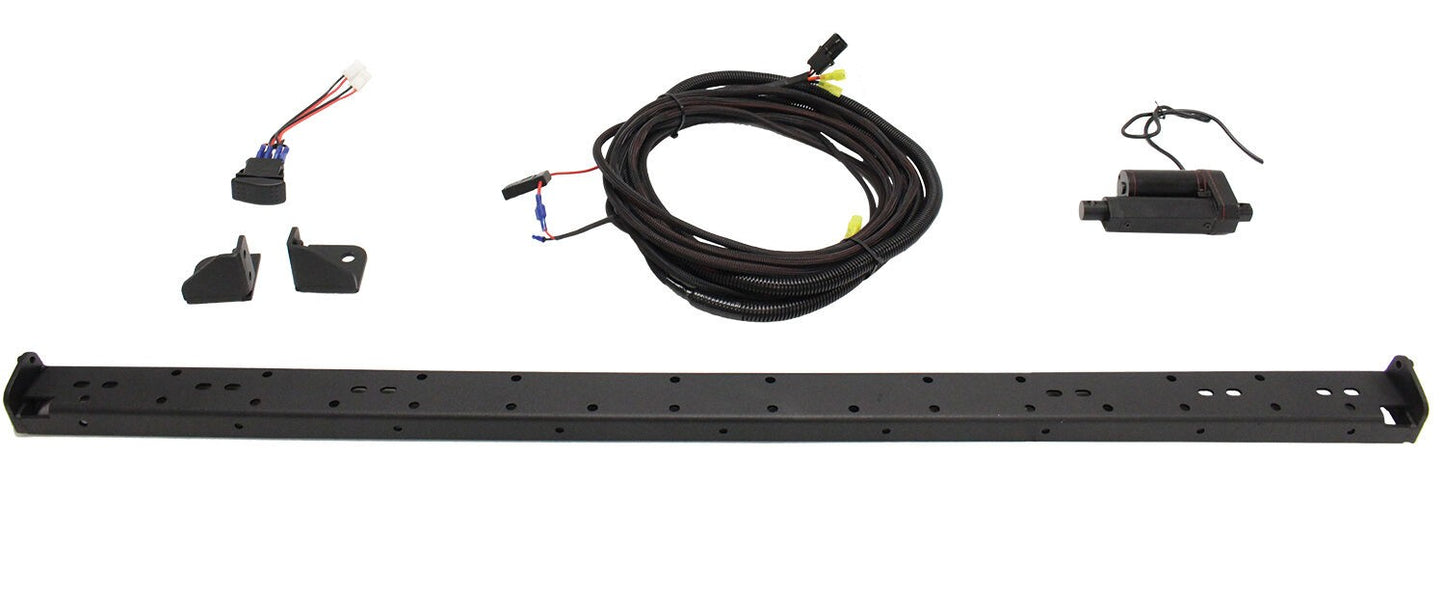 Sport Bar 2.0 Power Acuated Retractable Light Mount Conversion Kit Full Size Textured Black 2007-2024 Toyota Tundra 2009-2023 Dodge Ram 1500/2500/3500 Go Rhino-1