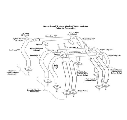 Bed Bars A Additional Bar 1999-2013 Ford F-350 Super Duty Go Rhino-1