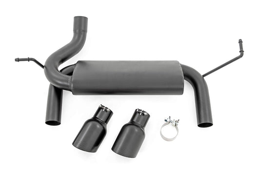 Performance Exhaust Dual Outlet Jeep Wrangler JK/Wrangler Unlimited (07-18) Rough Country-1