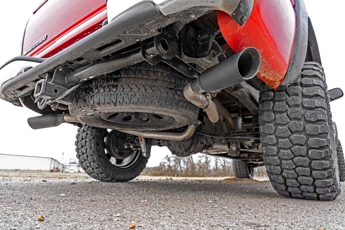 Performance Exhaust Ext Cab 4.8L/5.3L Silverado/Sierra 1500 (99-06) Rough Country-5