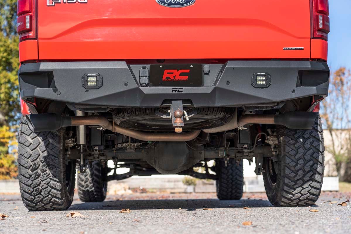 Performance Cat-Back Exhaust No Std Cab Ford F-150 2WD/4WD (2015-2020) Rough Country-3