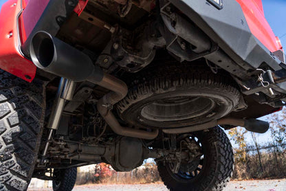 Performance Cat-Back Exhaust No Std Cab Ford F-150 2WD/4WD (2015-2020) Rough Country-4