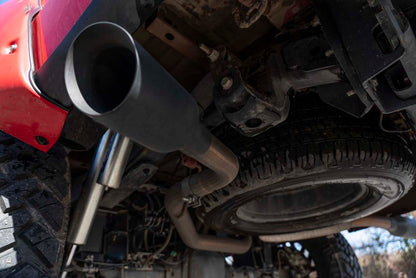 Performance Cat-Back Exhaust No Std Cab Ford F-150 2WD/4WD (2015-2020) Rough Country-5