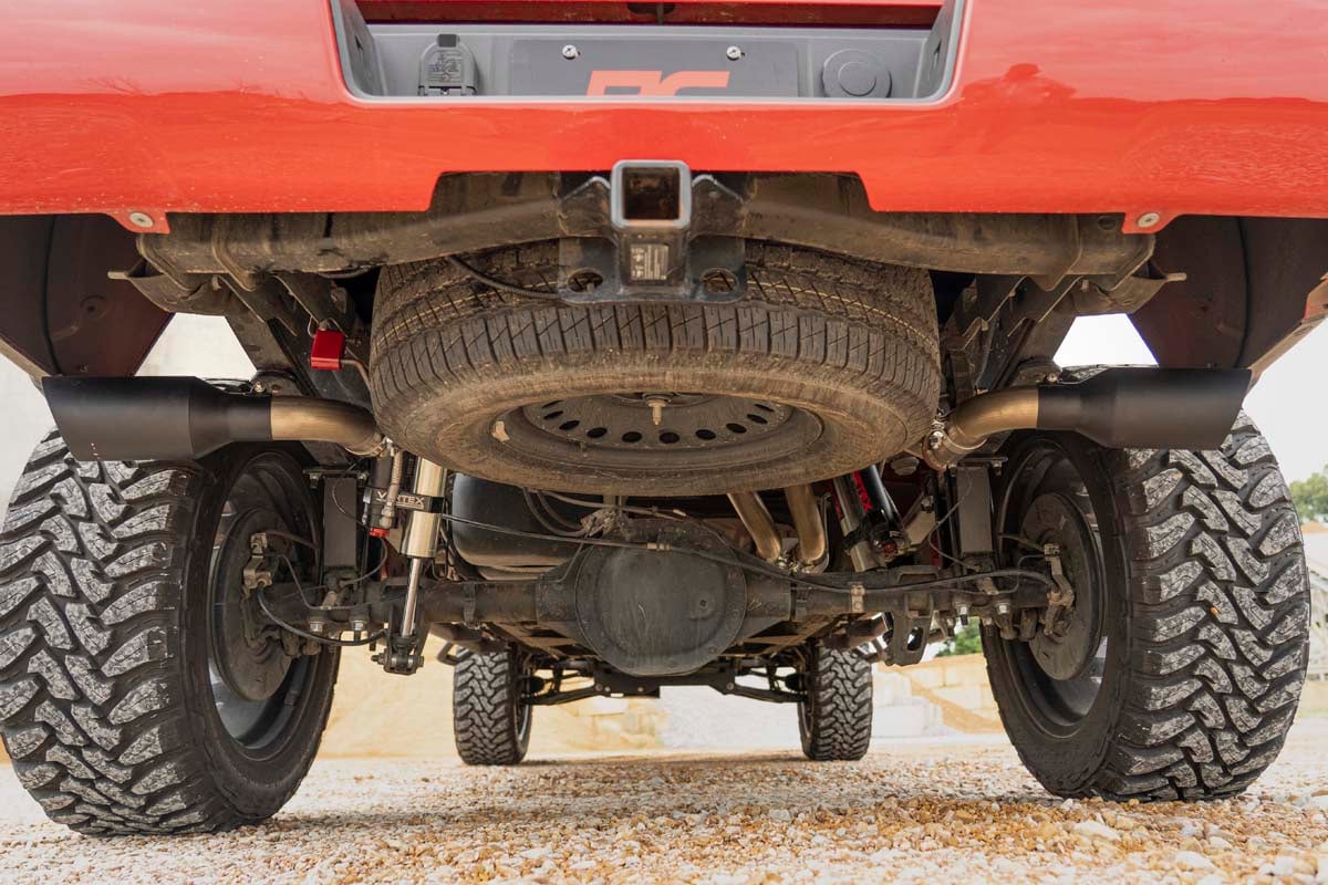 Performance Cat-Back Exhaust 5.3L Silverado/Sierra 1500 (14-18 & Classic) Rough Country-1
