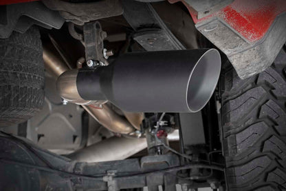 Performance Cat-Back Exhaust Stainless 4.8L/5.3L Silverado/Sierra 1500 (09-13) Rough Country-5