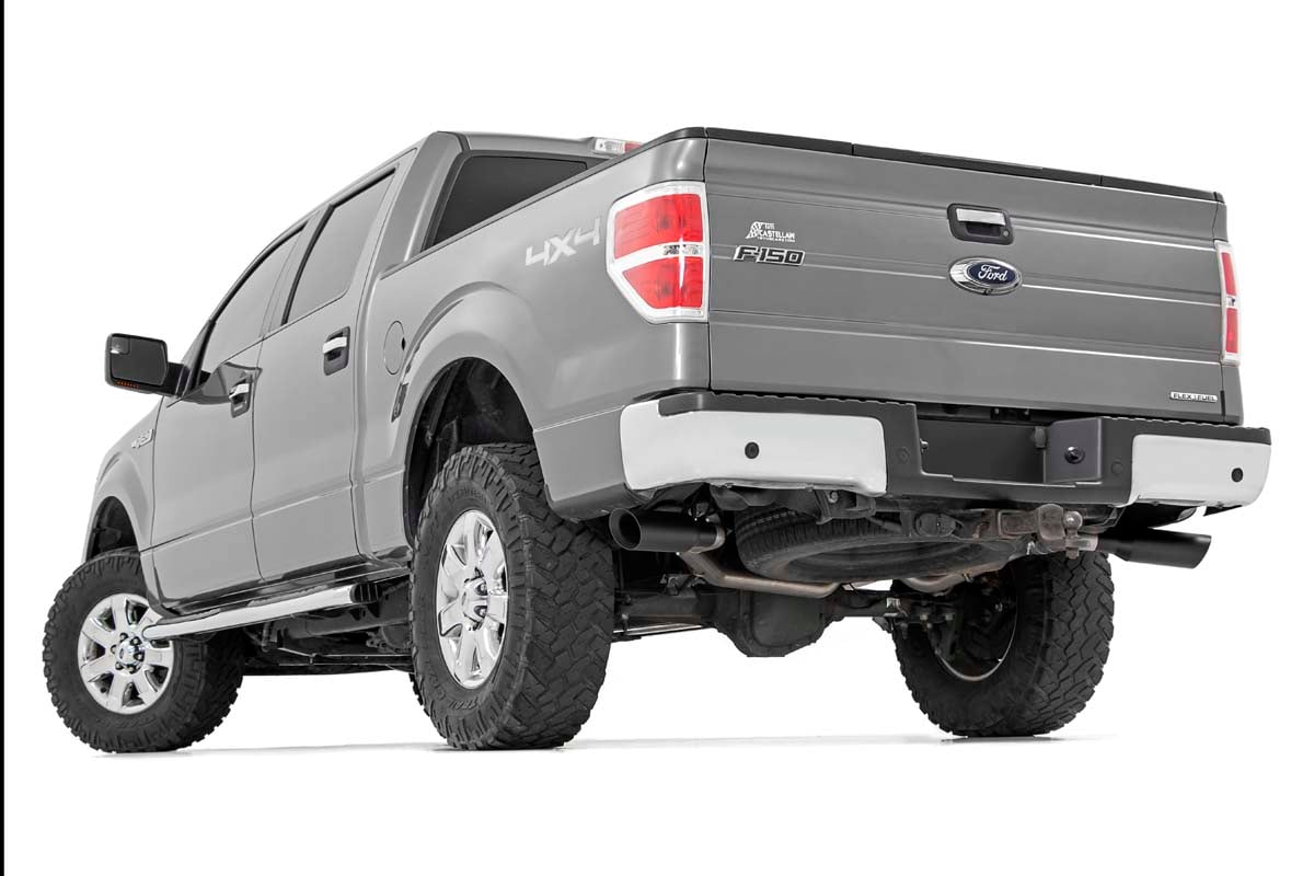 Performance Cat-Back Exhaust V8 Engines Ford F-150 2WD/4WD (2009-2014) Rough Country-1