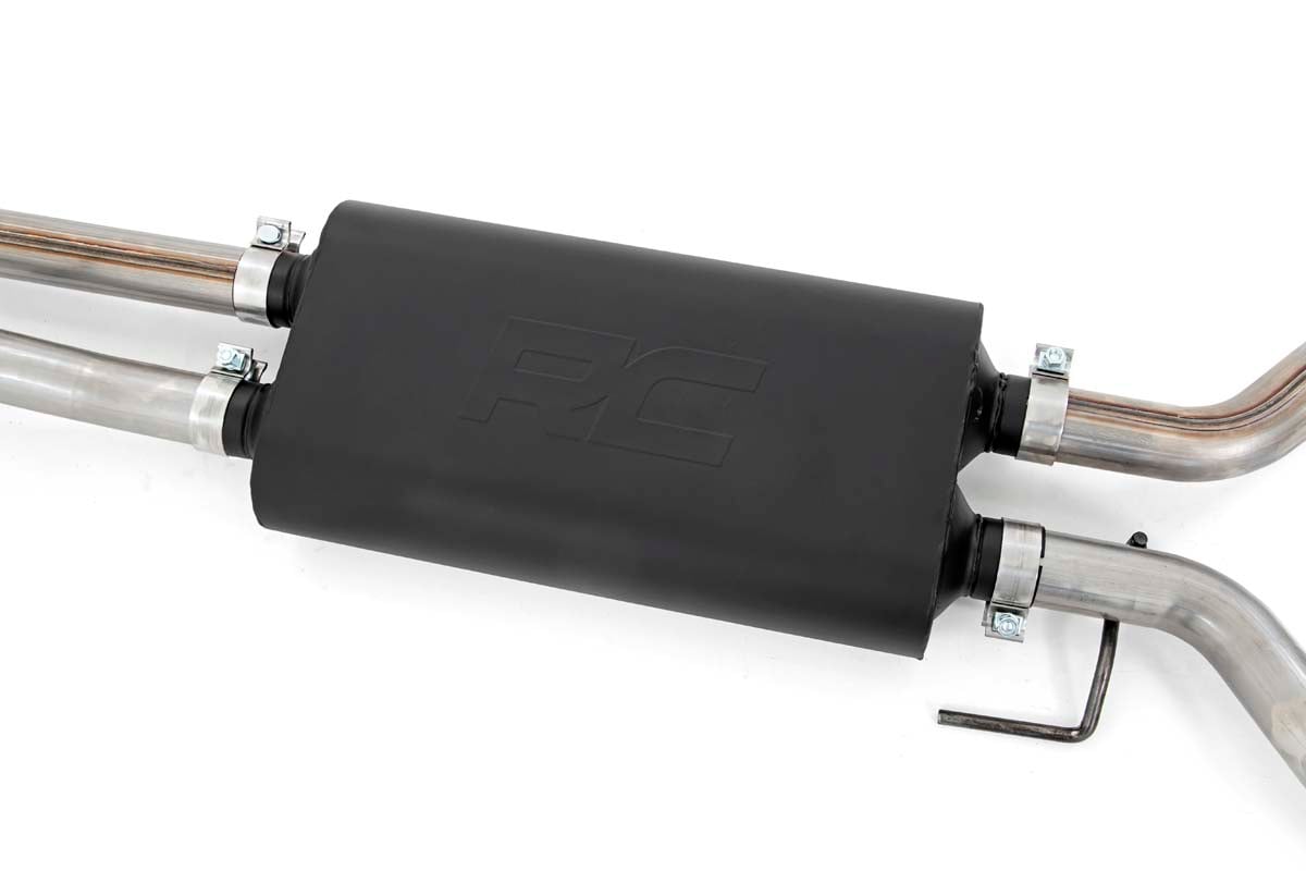 Performance Cat-Back Exhaust Stainless 4.6L/5.7L Toyota Tundra (09-21) Rough Country-4