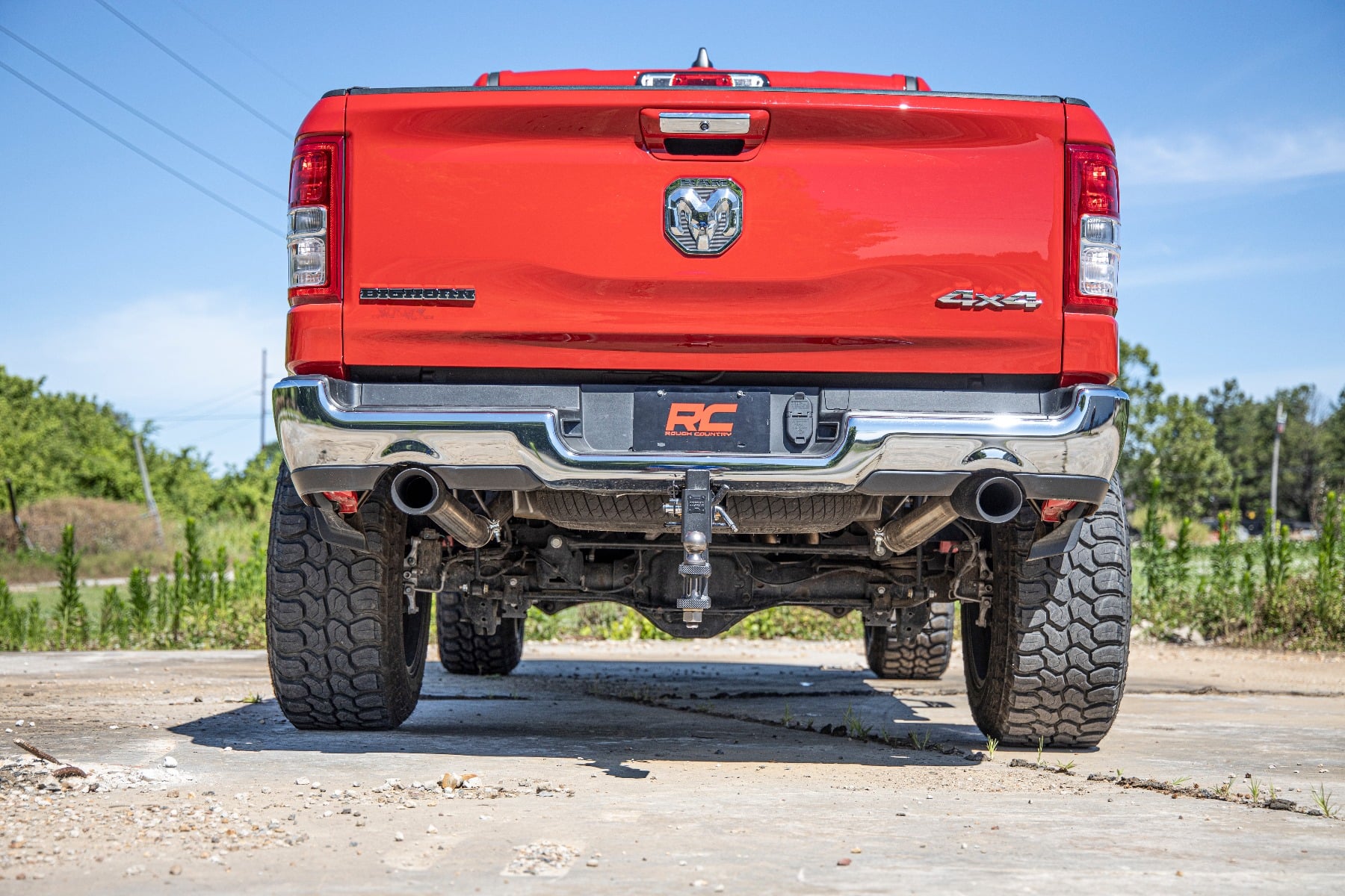 Performance Cat-Back Exhaust Stainless 5.7L Ram 1500 2WD/4WD (19-24) Rough Country-3