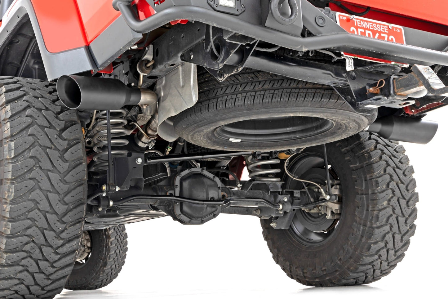 Performance Cat-Back Exhaust Stainless 3.6L Jeep Gladiator JT (20-25) Rough Country-1