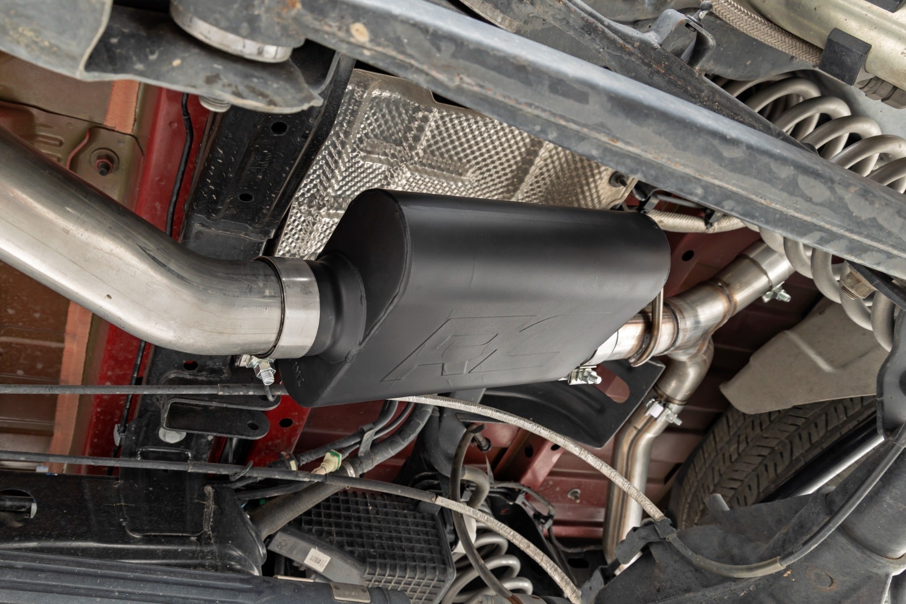 Performance Cat-Back Exhaust Stainless 3.6L Jeep Gladiator JT (20-25) Rough Country-4