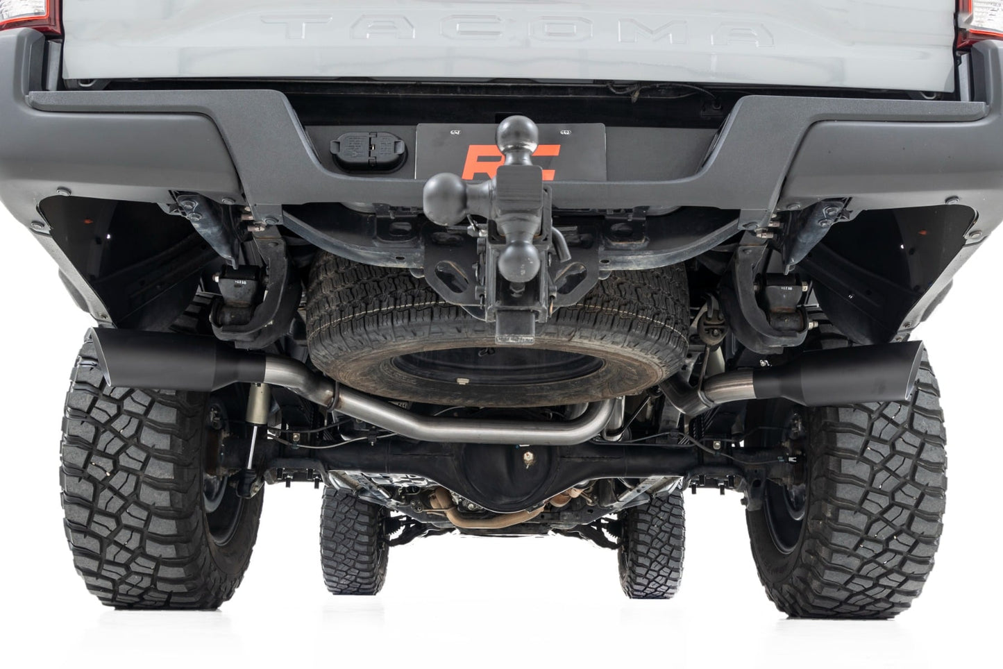 Performance Cat-Back Exhaust Stainless 3.5L Toyota Tacoma (16-23) Rough Country-1