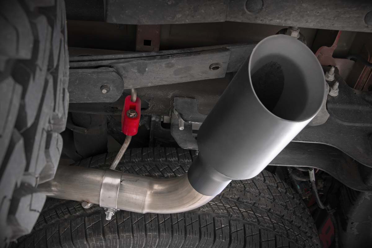 Performance Cat-Back Exhaust 6.2L Chevy/GMC 1500 (11-18) Rough Country-4